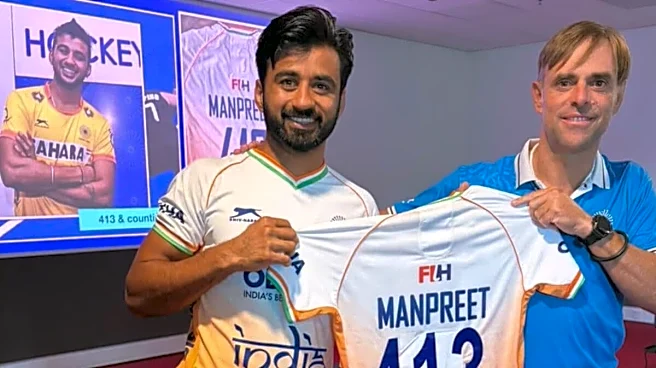 Manpreet Singh Creates History, Breaks India Hockey Legend's Record Of...