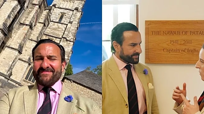 Saif Ali Khan Honours Father Tiger Pataudi At Winchester College, Unveils Plaque | PHOTOS