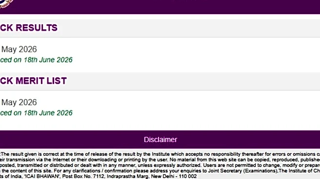 ICAI CA Final Result 2026 Toppers List: AIR 1, AIR 2, AIR 3 Rank Holders And Marks