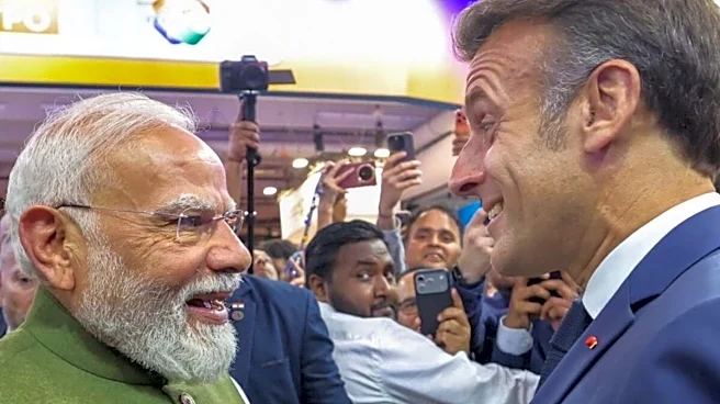 'Mujhe Bahut Khushi Hui': France's Macron Bids Farewell To PM Modi In Hindi