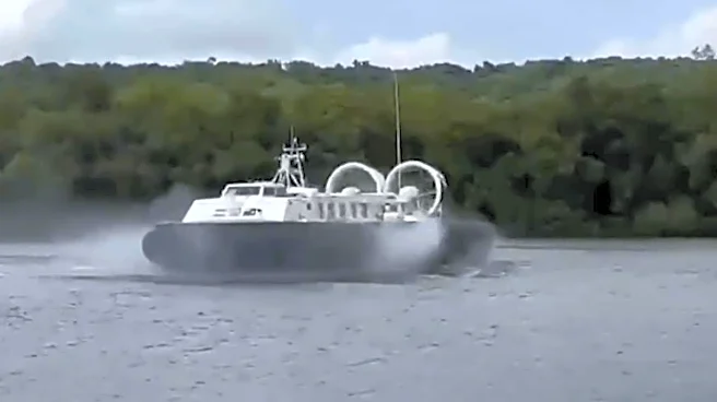 Atmanirbhar Firepower At Sea: Coast Guard Gets First Homegrown Hovercraft | Watch