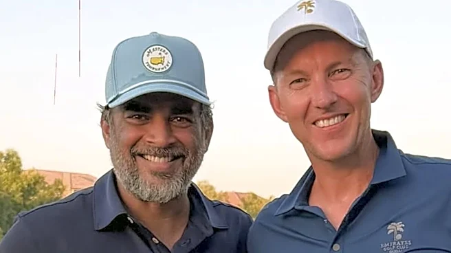 Brett Lee Shares Pics With R Madhavan From Dubai Golf Session, Calls His Swing ‘Envy-Worthy’