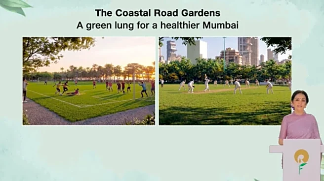 '60,000 Trees Across 130 Acres': Nita Ambani Says Work In Full Swing On Mumbai's Coastal Road Gardens