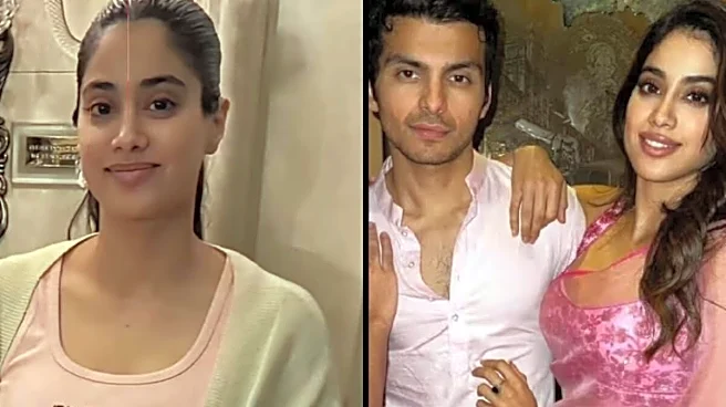 Janhvi Kapoor’s ‘Return To Shikhar Pahariya’ Nightsuit Goes Viral; Fans Call It Cute
