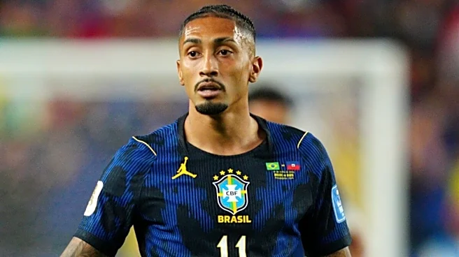 Bad News For Brazil! Raphinha To Remain Out Of Action For 2 Weeks Due To Thigh Injury