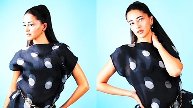 Ananya Panday Makes A Case For Retro Fashion With Black Polka Dot Outfit
