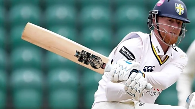 Ben Stokes Smashes 95 For County Side Durham Amid London Nightclub Controversy Investigation