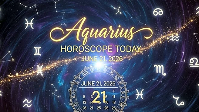Aquarius Horoscope Today, June 21, 2026