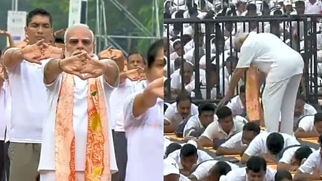 International Yoga Day 2026 LIVE Updates: PM Modi Turns Instructor, Guides Participants On Yoga Postures