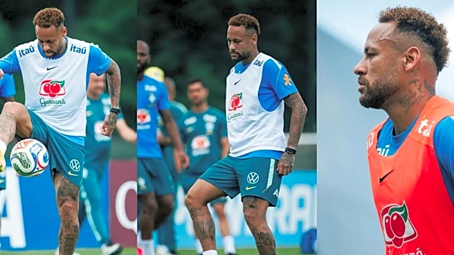 Neymar Trains With Brazil Squad Ahead Of Third FIFA World Cup 2026 Group C Match Against Scotland