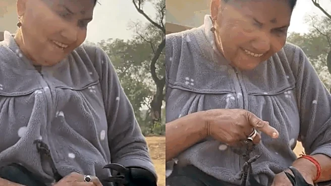 ‘Indian Moms Can Pet Anyone’: Woman Gives Belly Rubs To Her Pet Crow While It Enjoys Her Company | Video