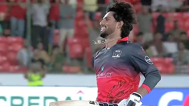 Tilak Varma Smashes 56-Ball 136 In TG20 Just A Day After Leading India's Tri-Nation A Series Triumph