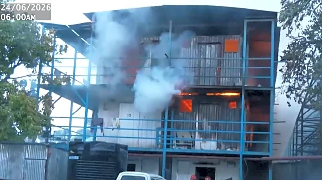 Labour Settlements Near Delhi’s Udyog Bhawan Gutted In Massive Fire, No Casualties