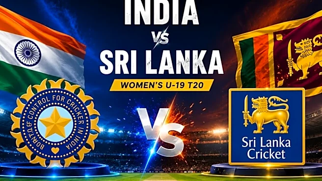 India Beat Sri Lanka By 11 Runs In Under-19 Women's T20