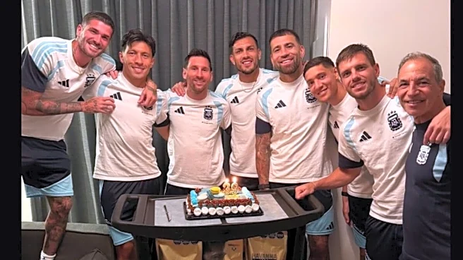 GOAT Levels Up! Lionel Messi Celebrates 39th Birthday With Argentina Teammates