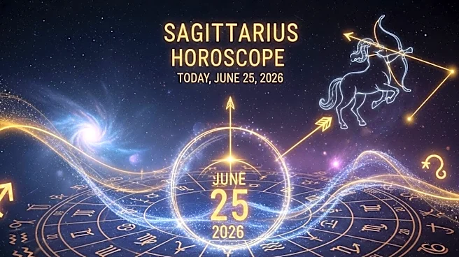 Sagittarius Horoscope Today, June 25, 2026
