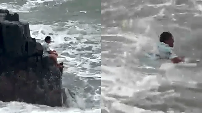 ‘Never Challenger Nature’: Internet Reacts After Karnataka Tourist Gets Swept Away By Waves At Goa’s Baga Beach