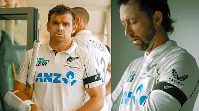 Why Are New Zealand Players Wearing Black Armbands In 3rd Test Vs England?