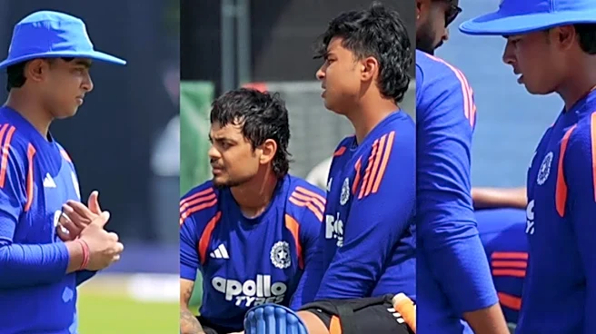 Vaibhav Sooryavanshi Trains With Indian Players Ahead Of Potential Debut Against Ireland | Watch