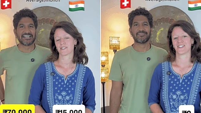 Couple Compares India's ₹40K To Switzerland's ₹7 Lakh Salary: Viral Video Sparks Debate On Rising Cost Of Living