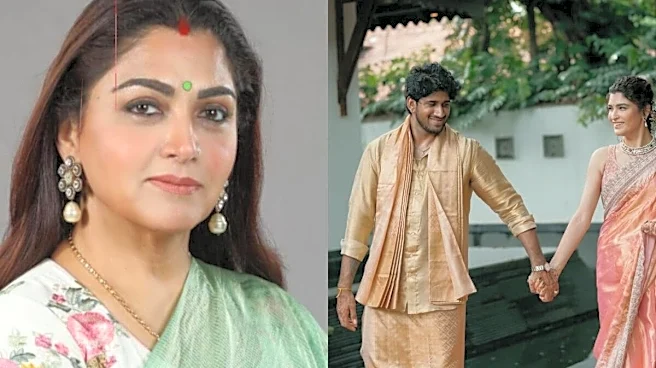 Khushbu Sundar Gets Emotional As Daughter Avantika Marries Shravan Sreenivasan: ‘Eyes Are Still Moist’