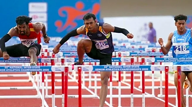 Tejas Shirse Wins 110m Hurdles Gold At Senior Athletics Championships