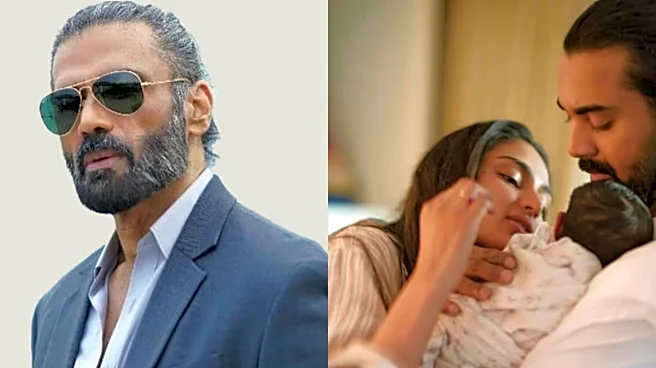 'Offers Sweets, Chants Modi Ji': What Suniel Shetty's 15-Month-Old Granddaughter Does Every Morning