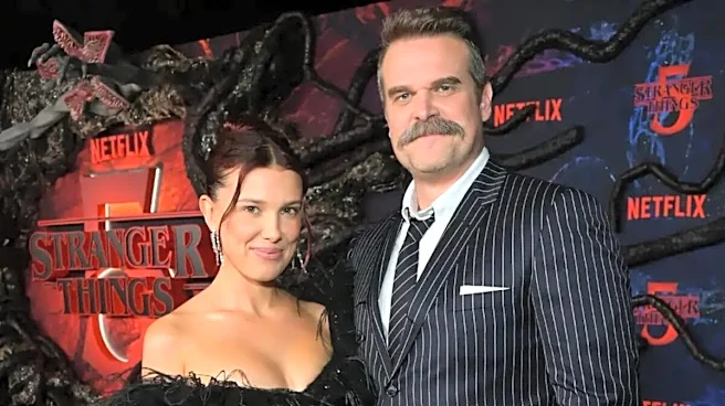 Stranger Things Stars Millie Bobby Brown And David Harbour Reunite For New Netflix Spy Series