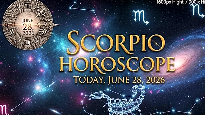 Scorpio Horoscope Today, June 28, 2026