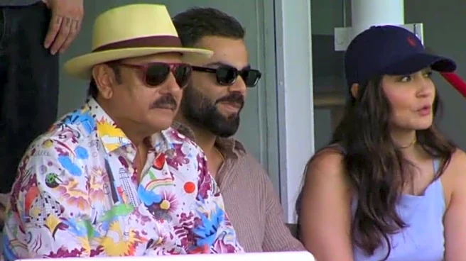 Virat Kohli Cheers For Team India In Women's T20 World Cup 2026 Match Against Australia | Watch