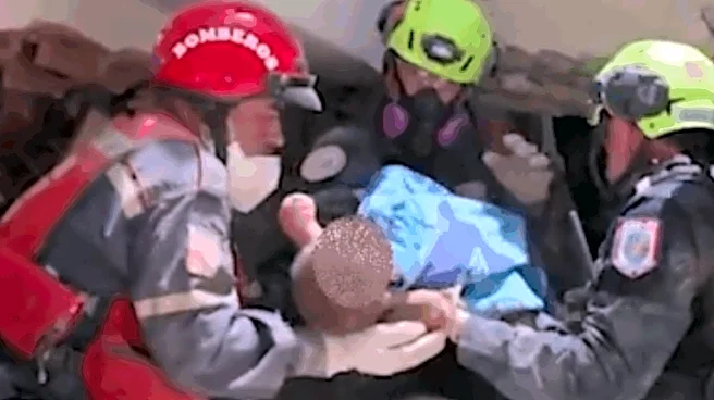 Baby Pulled Alive From Venezuela Quake Rubble As US Rescue Teams Race Against Time | Watch