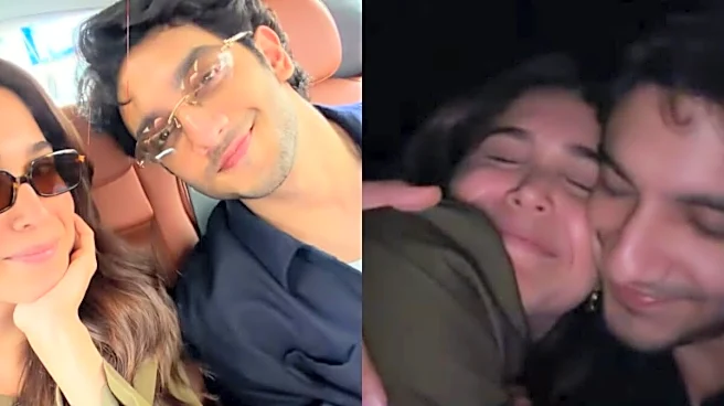 Sharvari And Vedang Raina Visit Theatre To Watch Main Vaapas Aaunga With Fans | WATCH