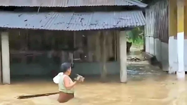 Flash Floods Batter Assam, Arunachal; 22,000+ Affected, Railway Bridge Collapses | Video