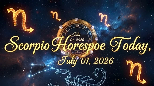 Scorpio Horoscope Today, July 01 2026