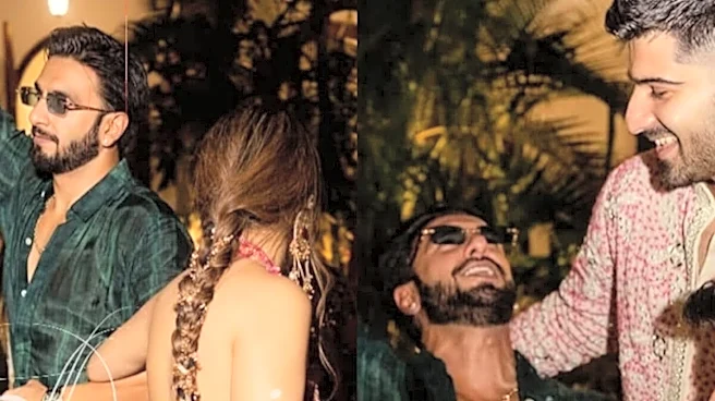 Ranveer Singh Steals The Show At Cousin Saumya Hingorani’s Goa Wedding | WATCH