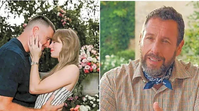 Taylor Swift And Travis Kelce Chose Adam Sandler To Officiate Their Wedding