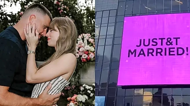 Taylor Swift And Travis Kelce Are Now Married, MSG Confirms News With 'Just Married' Display