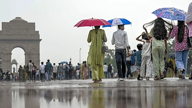 Rains In Delhi-NCR Bring Relief From Humidity; Airlines Warn Of Possible Delays
