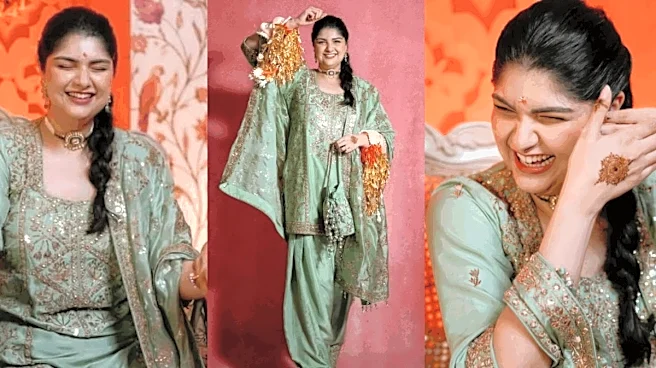 Bride-To-Be Anshula Kapoor's Dreamy Mint Green Choodha Look Is A Refreshing Take On Punjabi Bridal Elegance