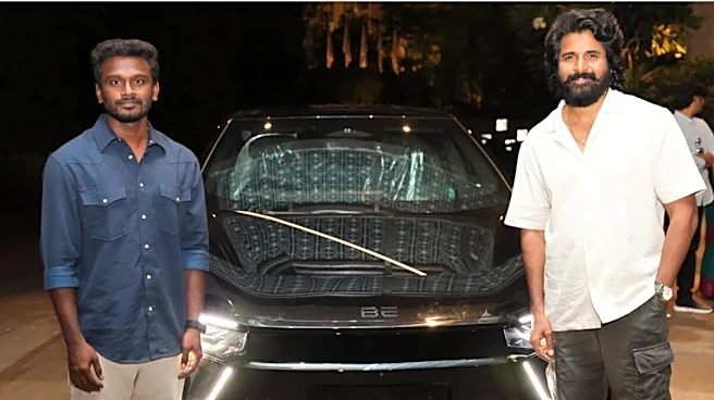 Sivakarthikeyan Gifts Thaai Kizhavi Director A Brand-New Mahindra BE6 To Celebrate Film's 100-Day Run