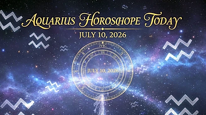 Aquarius Horoscope Today, July 10 2026