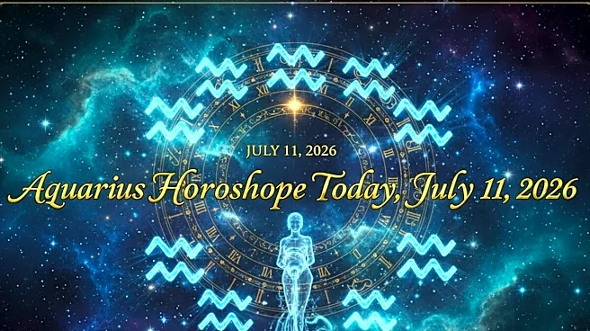 Aquarius Horoscope Today, July 11, 2026
