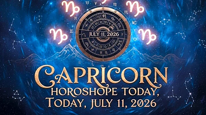 Capricorn Horoscope Today, July 11, 2026