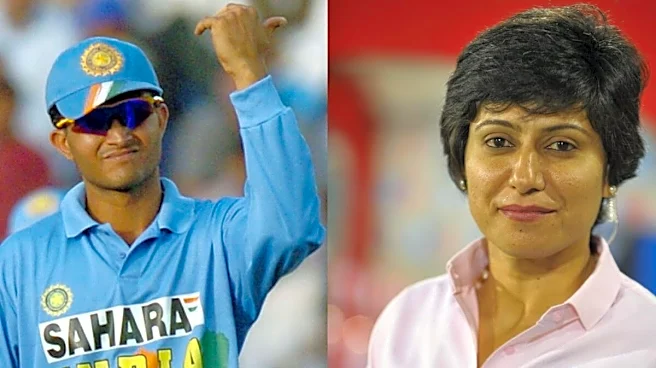 Former India Captains Sourav Ganguly And Anjum Chopra Inducted Into ICC Hall Of Fame