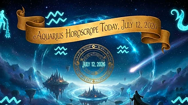 Aquarius Horoscope Today, July 12, 2026