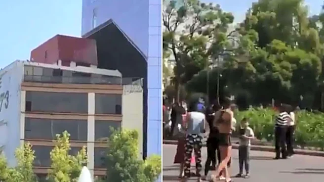 Watch: Buildings Shake, People Evacuate As Powerful Earthquake Jolts Mexico, Guatemala