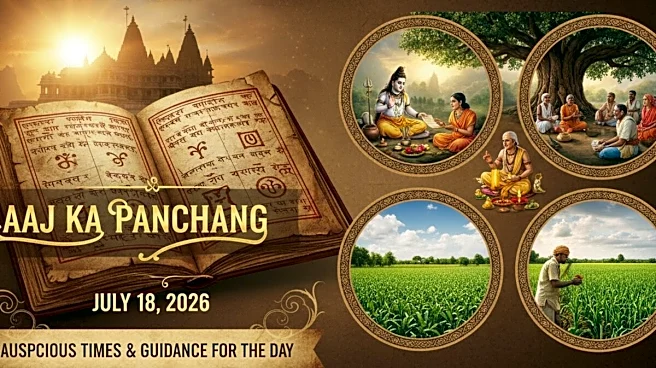 Aaj Ka Panchang, July 18, 2026: Tithi, Vrat, Muhurat And Rahu Kaal Today