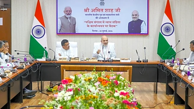 Amit Shah Reviews Criminal Justice System In West Bengal, Stresses Higher Conviction Rate