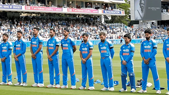 Why Are India And England Players Wearing Black Armbands In 3rd ODI At Lord's?
