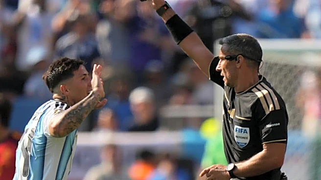 Enzo Fernandez Becomes 6th Player To Be Sent Off (Receive Red Card) In FIFA World Cup Final